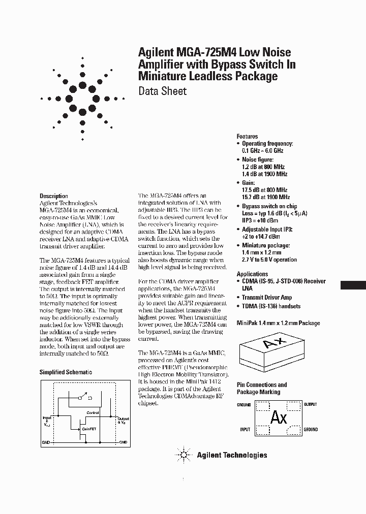 MAG-725M4_3040365.PDF Datasheet