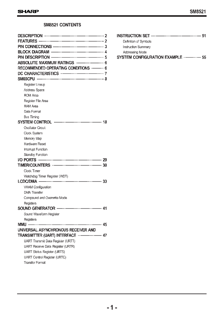 SM8521_3081685.PDF Datasheet
