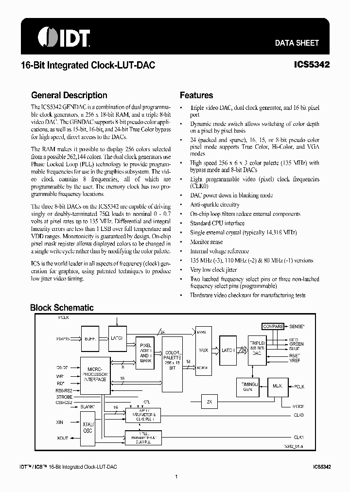 ICS5342_3101148.PDF Datasheet