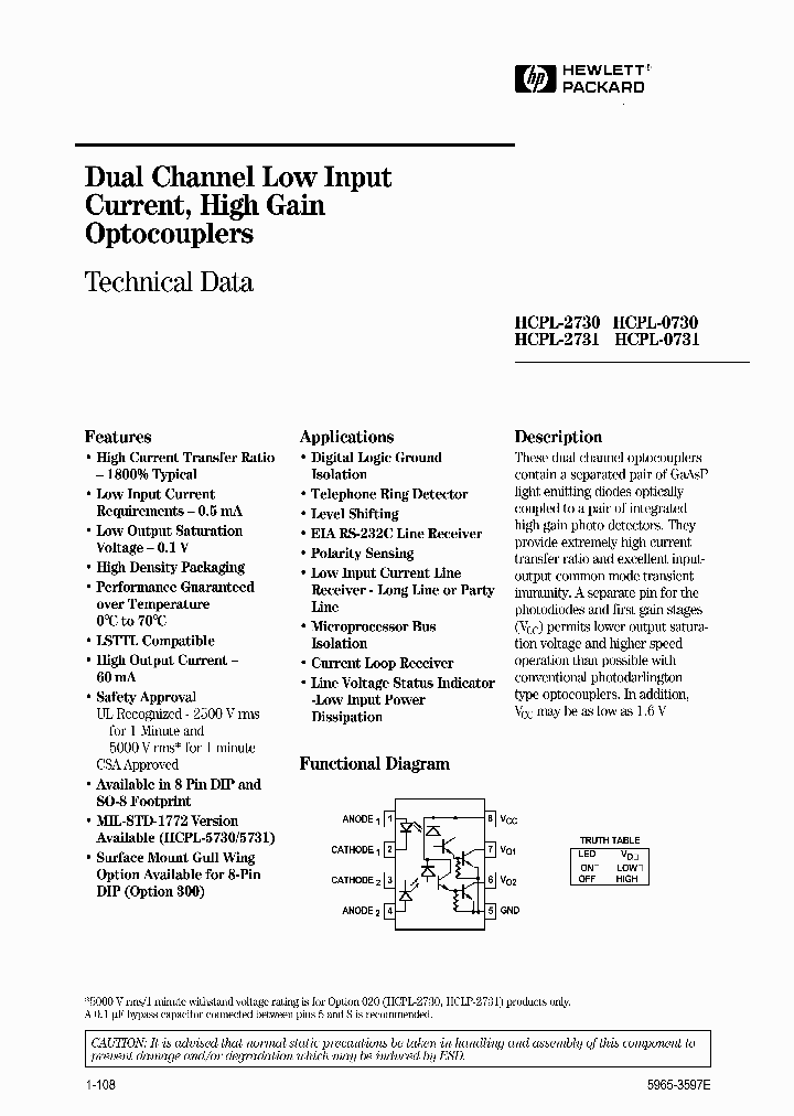 HCPL-0730_3103310.PDF Datasheet