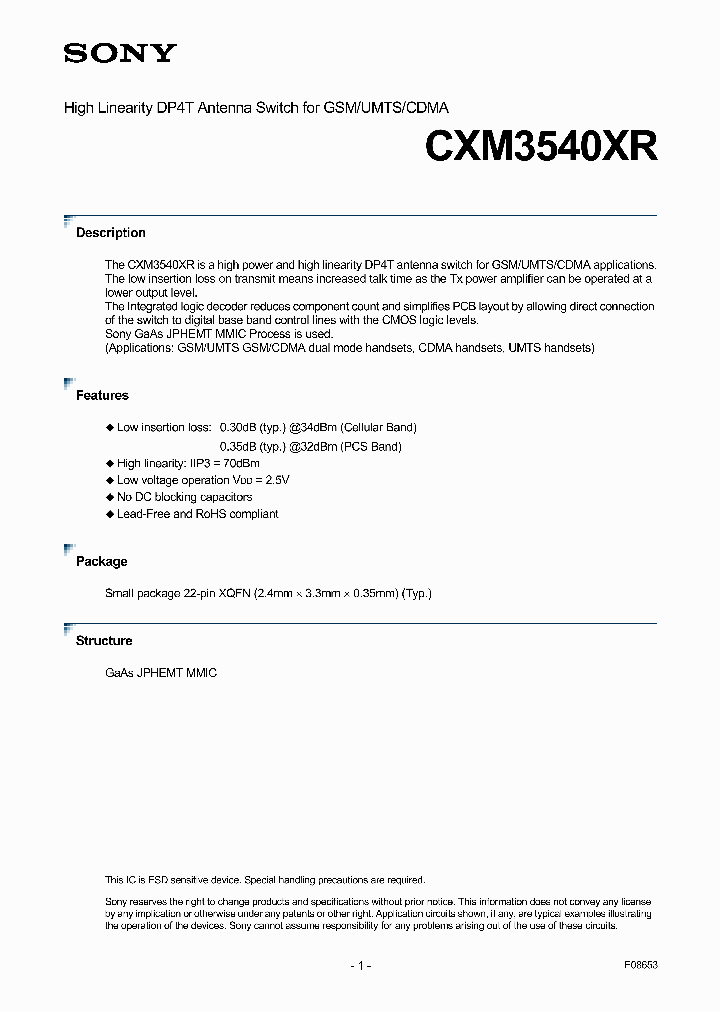 CXM3540XR_3109136.PDF Datasheet