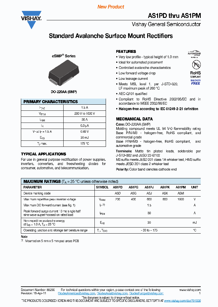 AS1PJHM385A_3110044.PDF Datasheet Download --- IC-ON-LINE