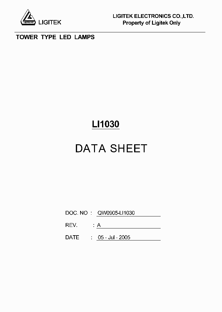 LI1030_3113080.PDF Datasheet
