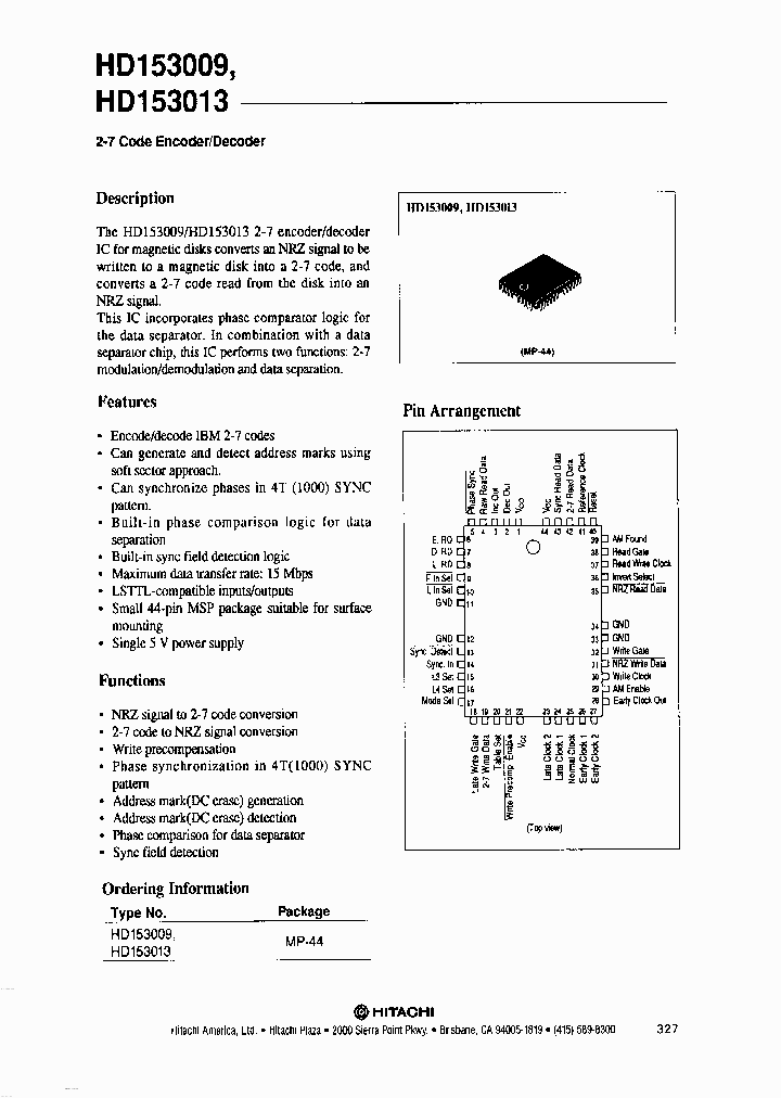 HD153009_3113469.PDF Datasheet