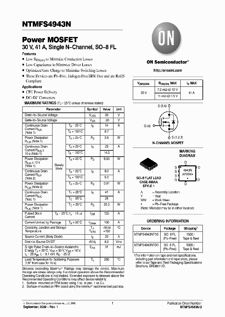 NTMFS4943N_3116960.PDF Datasheet