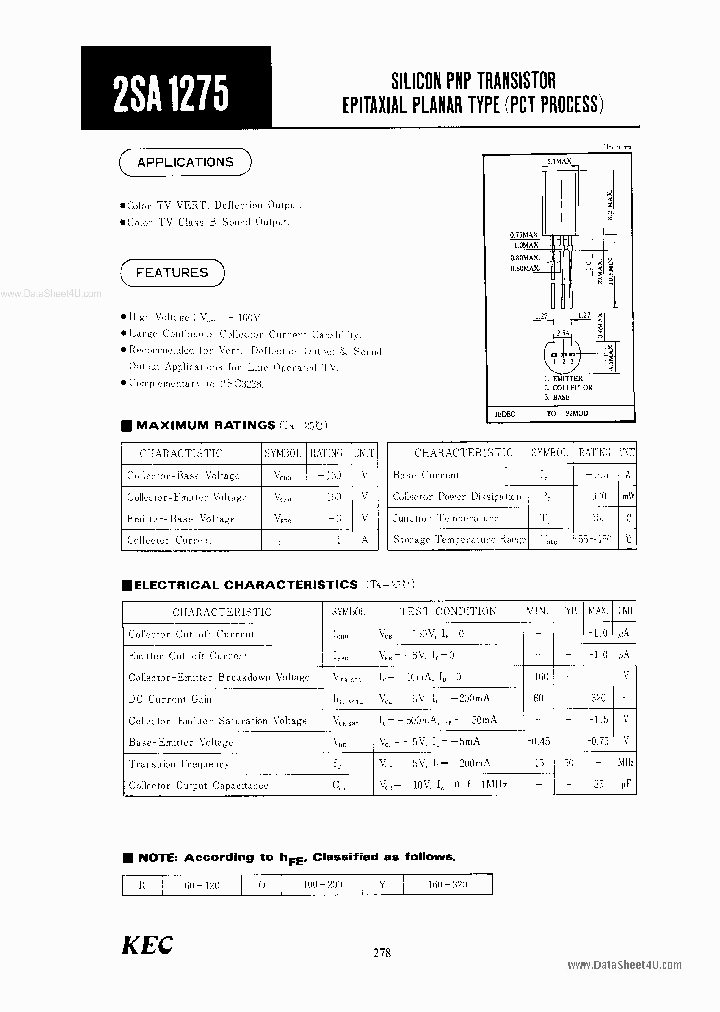 2SA1275_3128959.PDF Datasheet