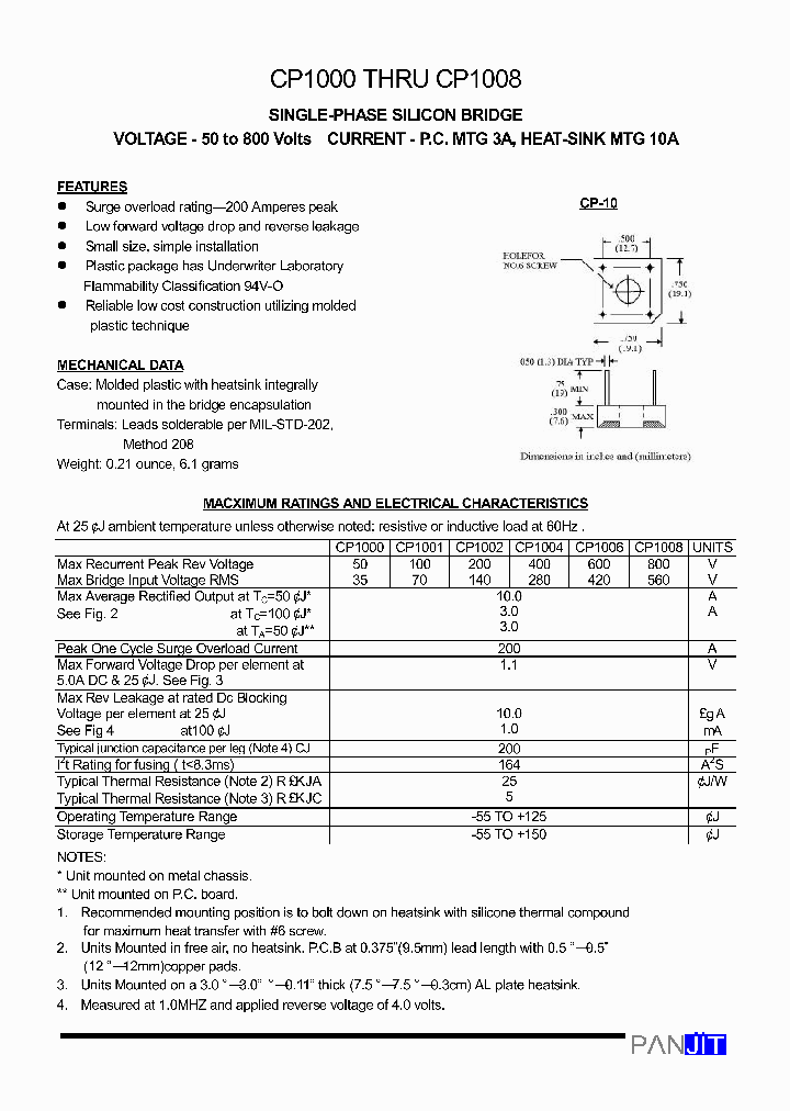 CP1000_3134010.PDF Datasheet