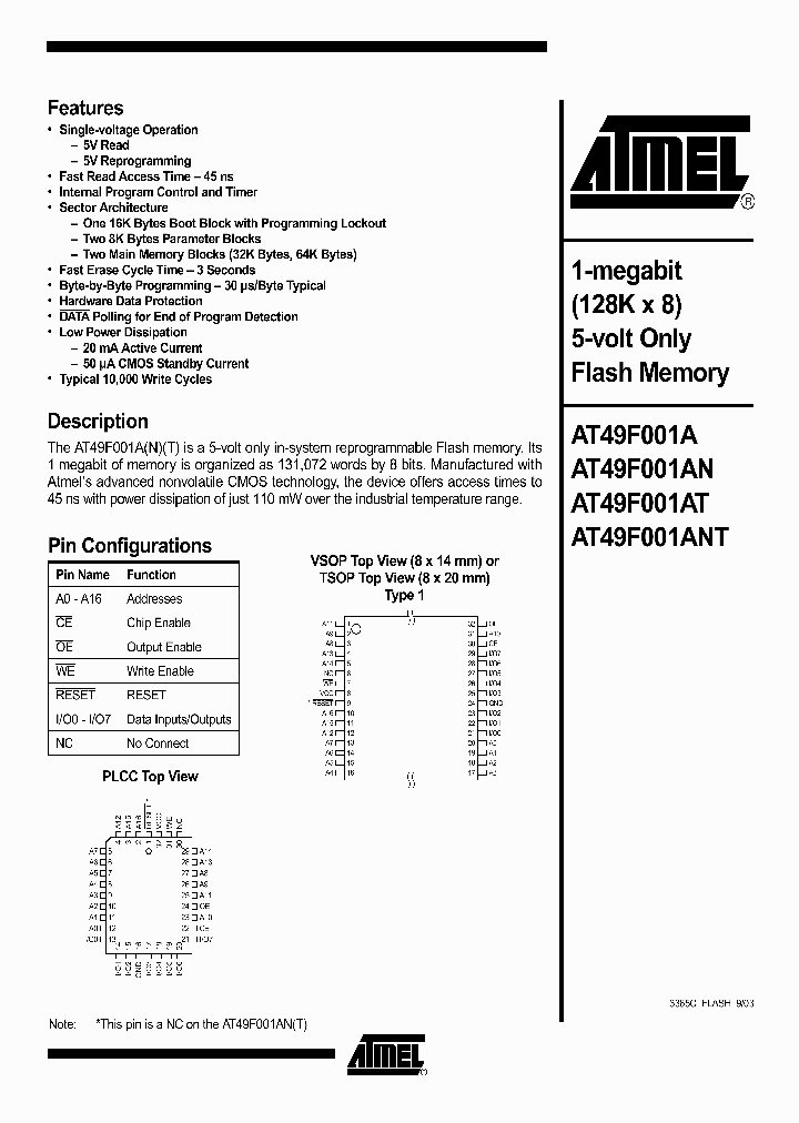 AT49F001ANT_3133813.PDF Datasheet