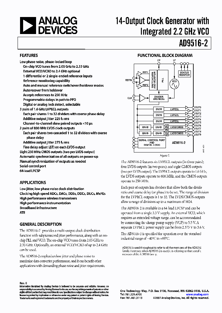 AD9516-2PCBZ_3136764.PDF Datasheet