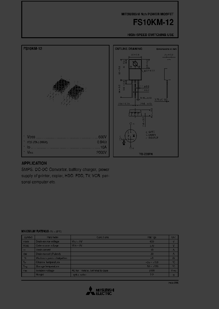 FS10KM12_3149873.PDF Datasheet