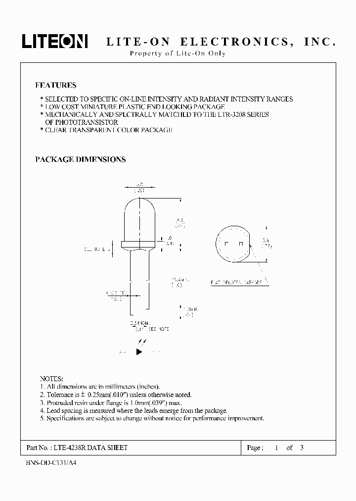 LTE-4238R_3161908.PDF Datasheet