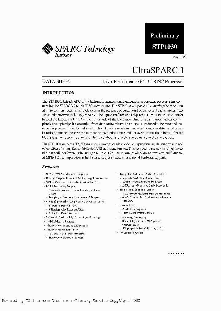 STP1030BGA-167_3174358.PDF Datasheet
