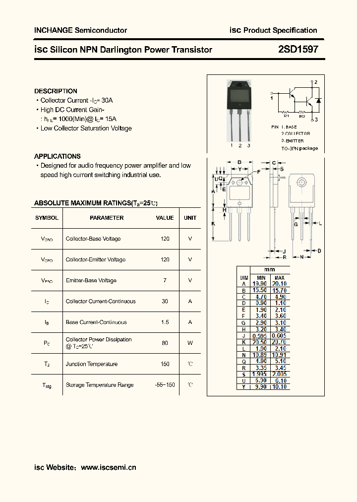 2SD1597_3177968.PDF Datasheet