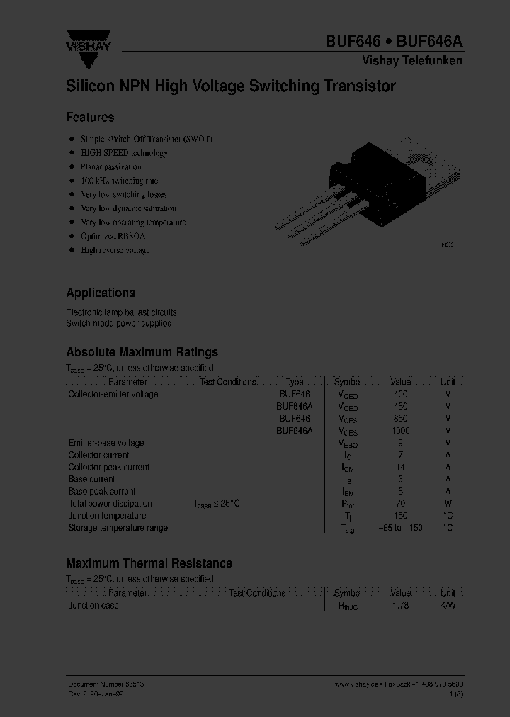 BUF646A_3186868.PDF Datasheet