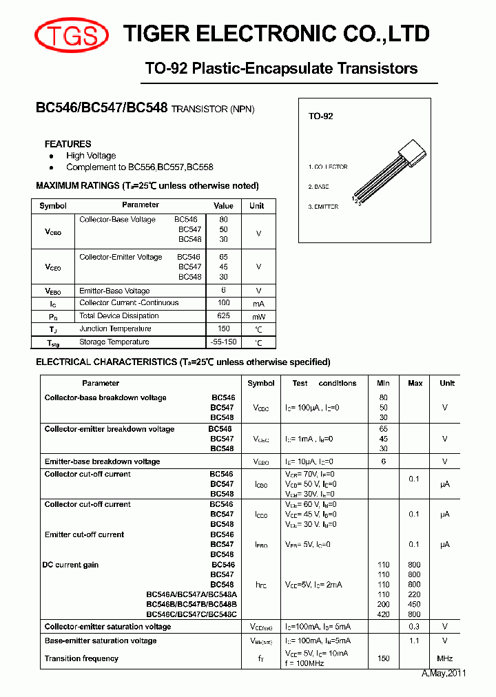 BC546_3242420.PDF Datasheet