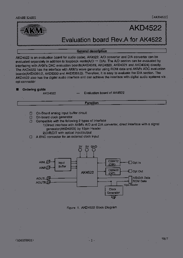 AKD4522_3255017.PDF Datasheet