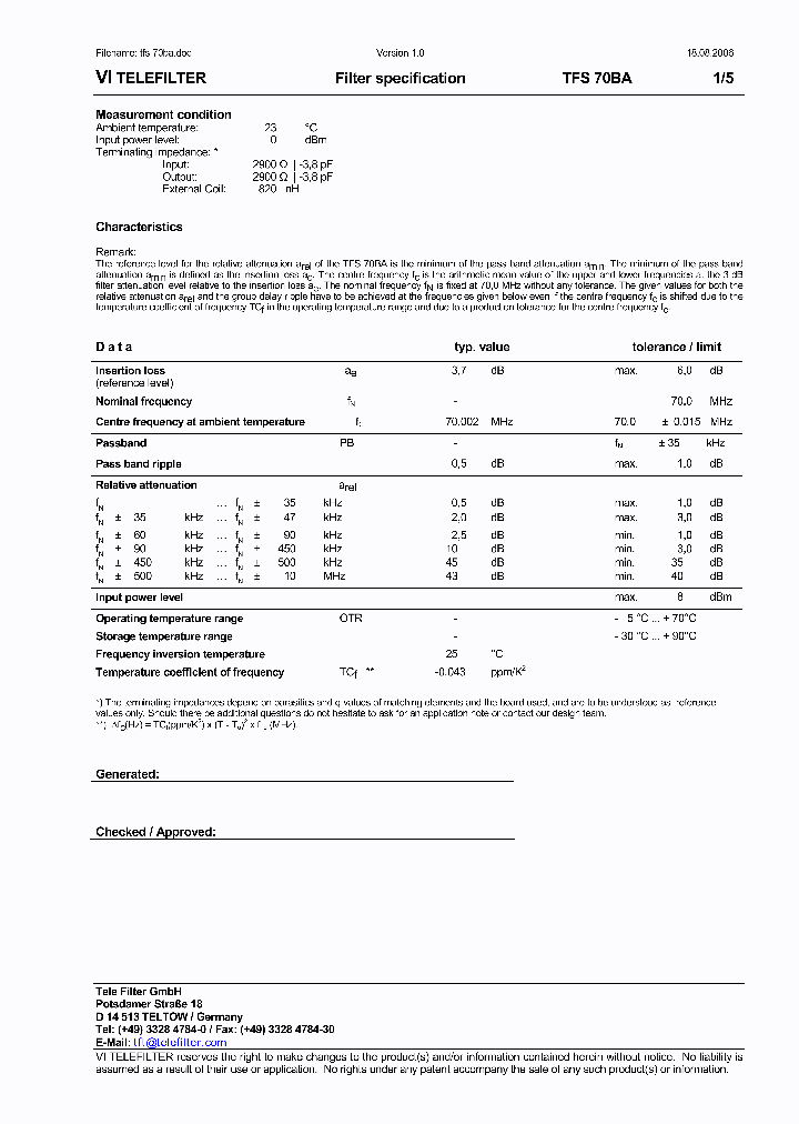 TFS70BA_3256190.PDF Datasheet