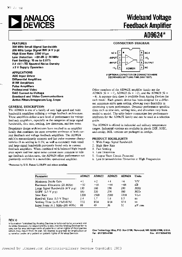 AD9624AN_3260940.PDF Datasheet