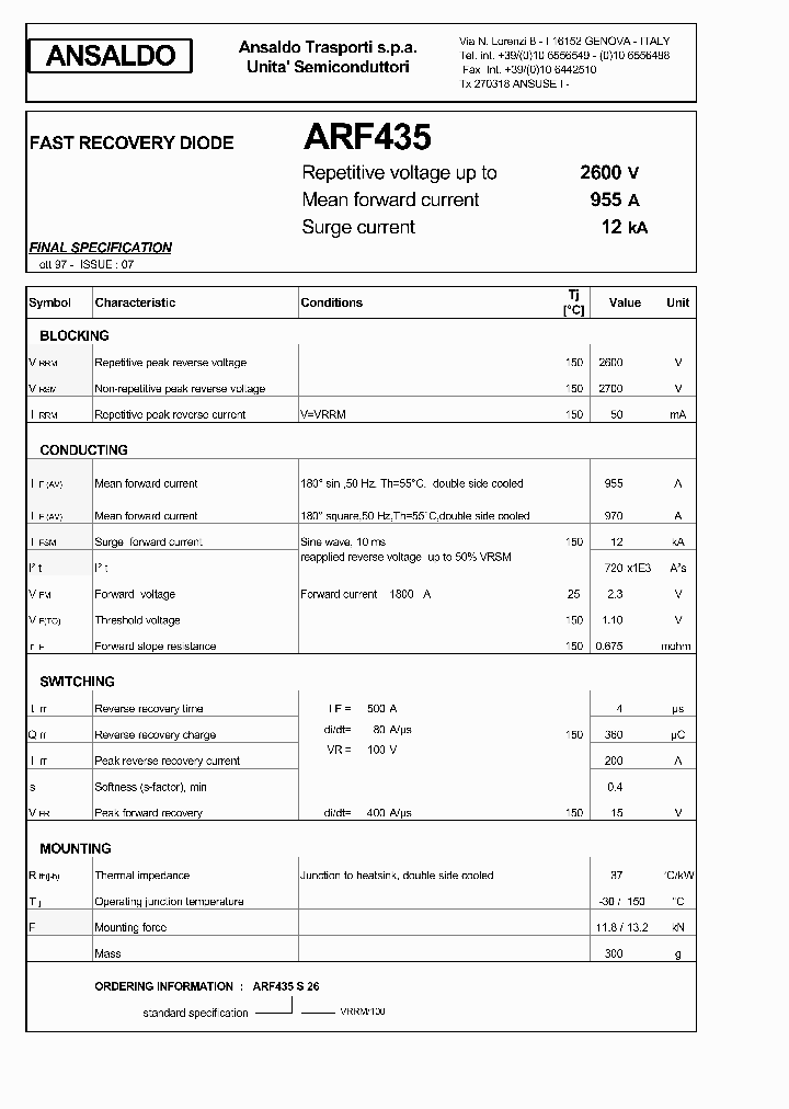 ARF435_3268663.PDF Datasheet