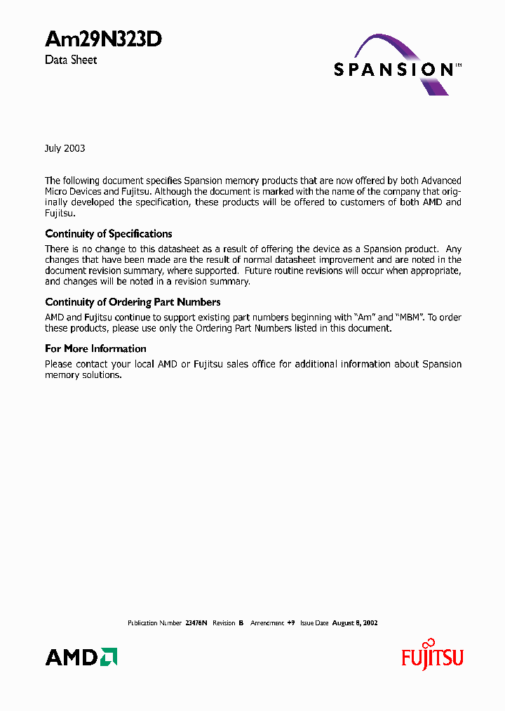 AM29N323DT11AWKI_3278610.PDF Datasheet