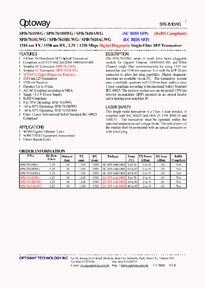 SPB-7610ALWG_3288433.PDF Datasheet