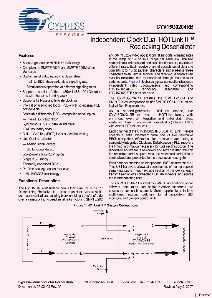 CYV15G0204RB-BGC_3290014.PDF Datasheet