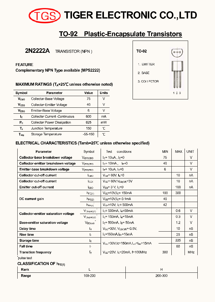 2N2222A_3297150.PDF Datasheet Download --- IC-ON-LINE