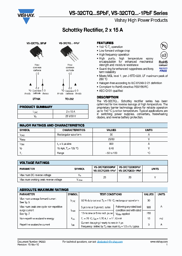 32CTQ030SPBF_3303447.PDF Datasheet