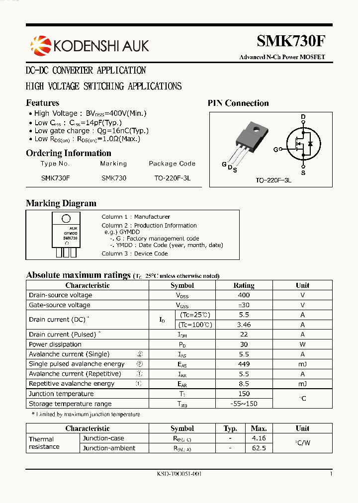 SMK730F_3303848.PDF Datasheet