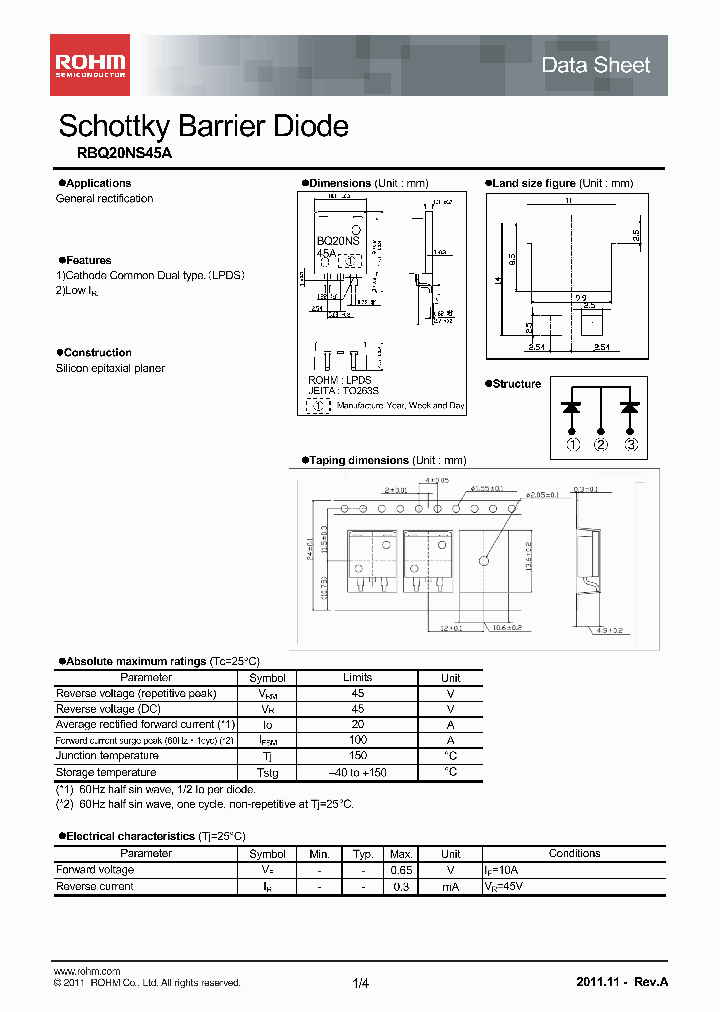 RBQ20NS45A_3310357.PDF Datasheet