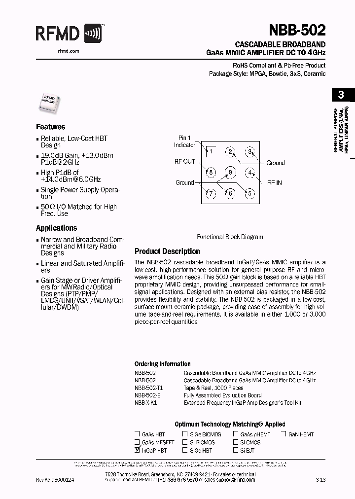 NBB-5021_3312858.PDF Datasheet Download --- IC-ON-LINE