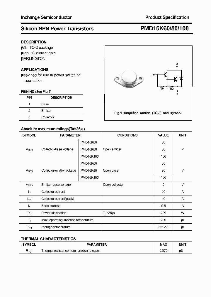 PMD16K60_3323566.PDF Datasheet