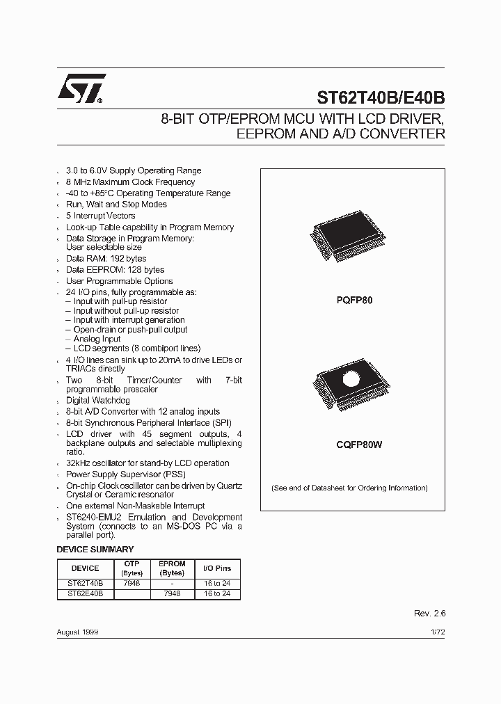 ST62E40B_3324902.PDF Datasheet