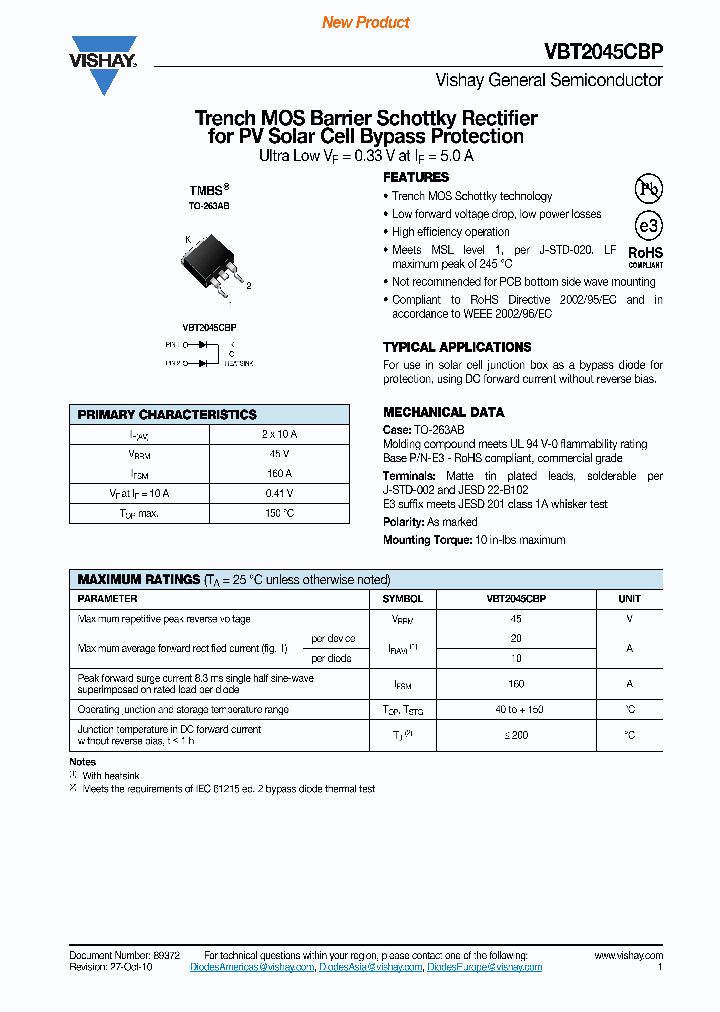VBT2045CBP-E3-4W_3328078.PDF Datasheet