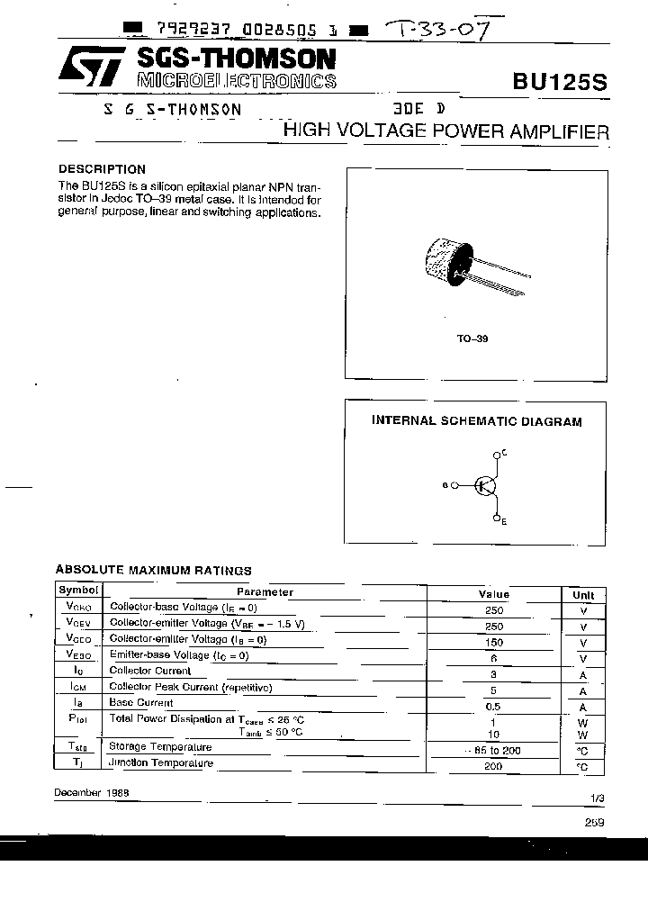 BU125S_3331106.PDF Datasheet