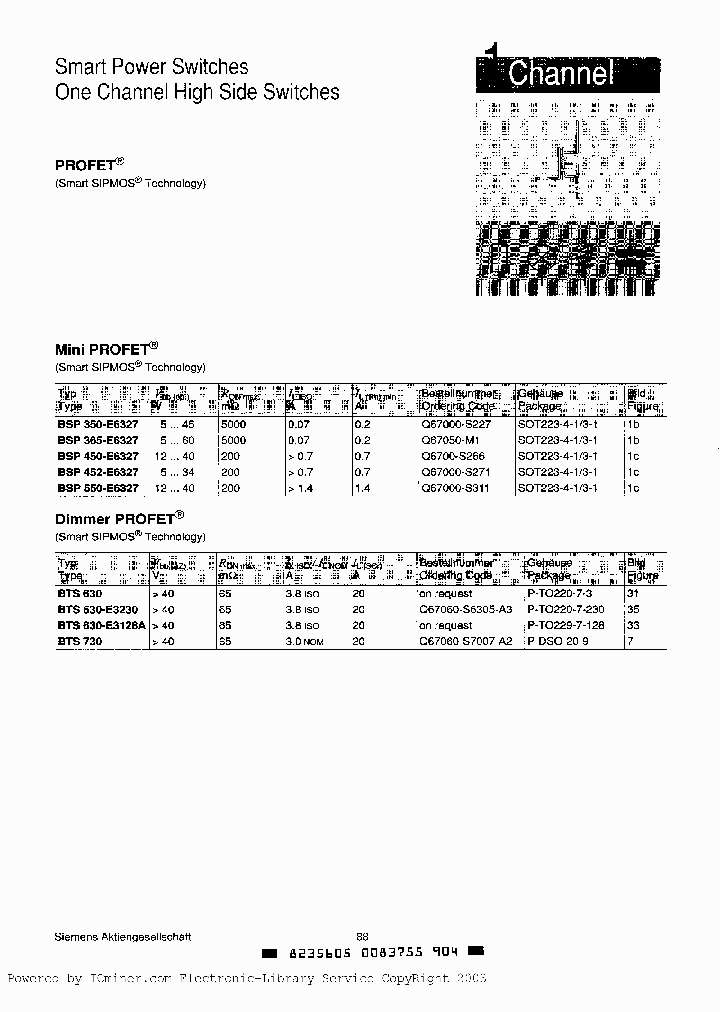BSP452E6327_3330054.PDF Datasheet