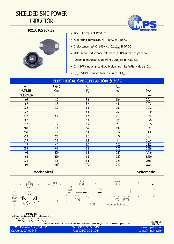 PX13316S-822_3334982.PDF Datasheet