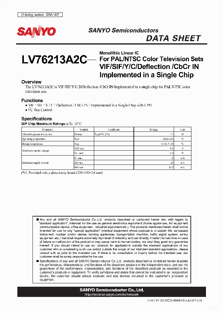 LV76213A2C_3354840.PDF Datasheet