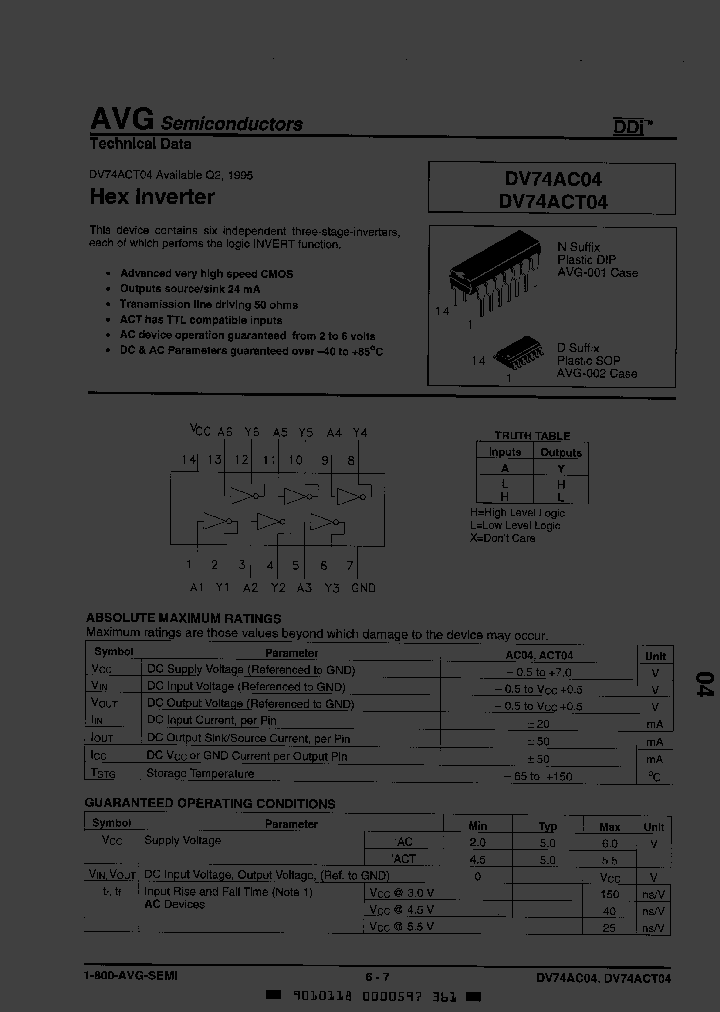 DV74ACT04_3357880.PDF Datasheet