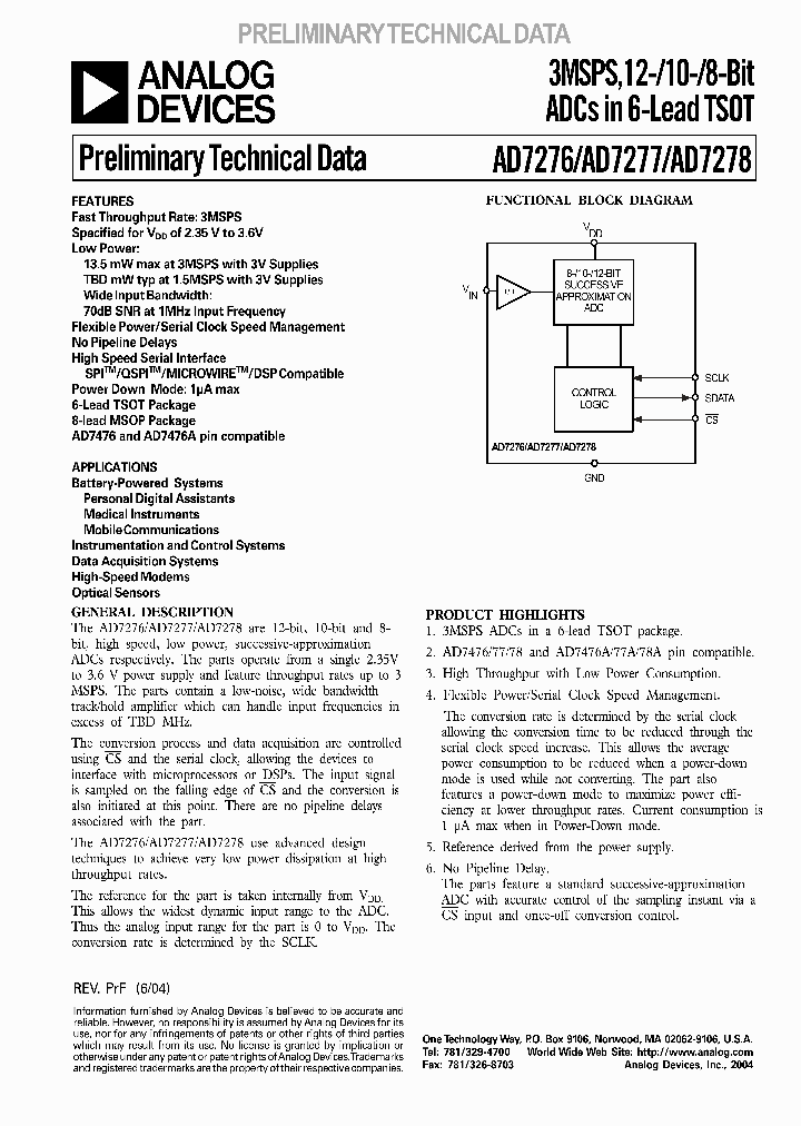 AD7278BRMJ_3396785.PDF Datasheet