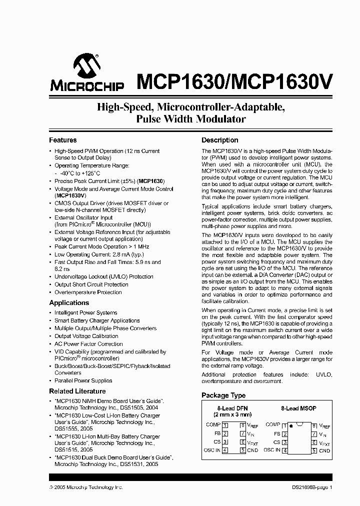 MCP1630-EMS_3408264.PDF Datasheet