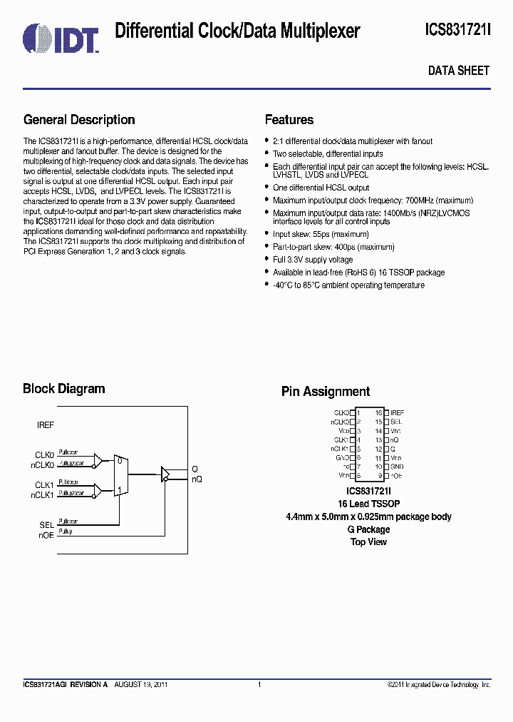 ICS831721I_3463886.PDF Datasheet