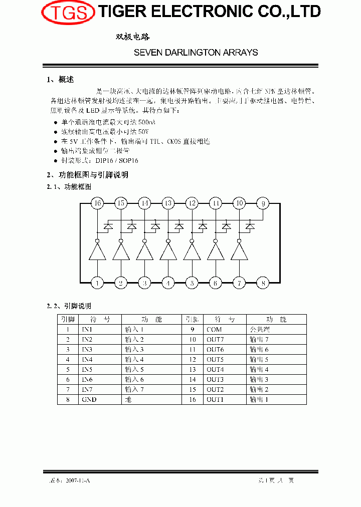 ULN2003_3483260.PDF Datasheet