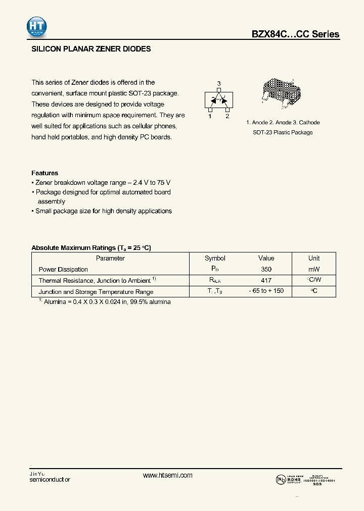 BZX84C11CC_3484470.PDF Datasheet