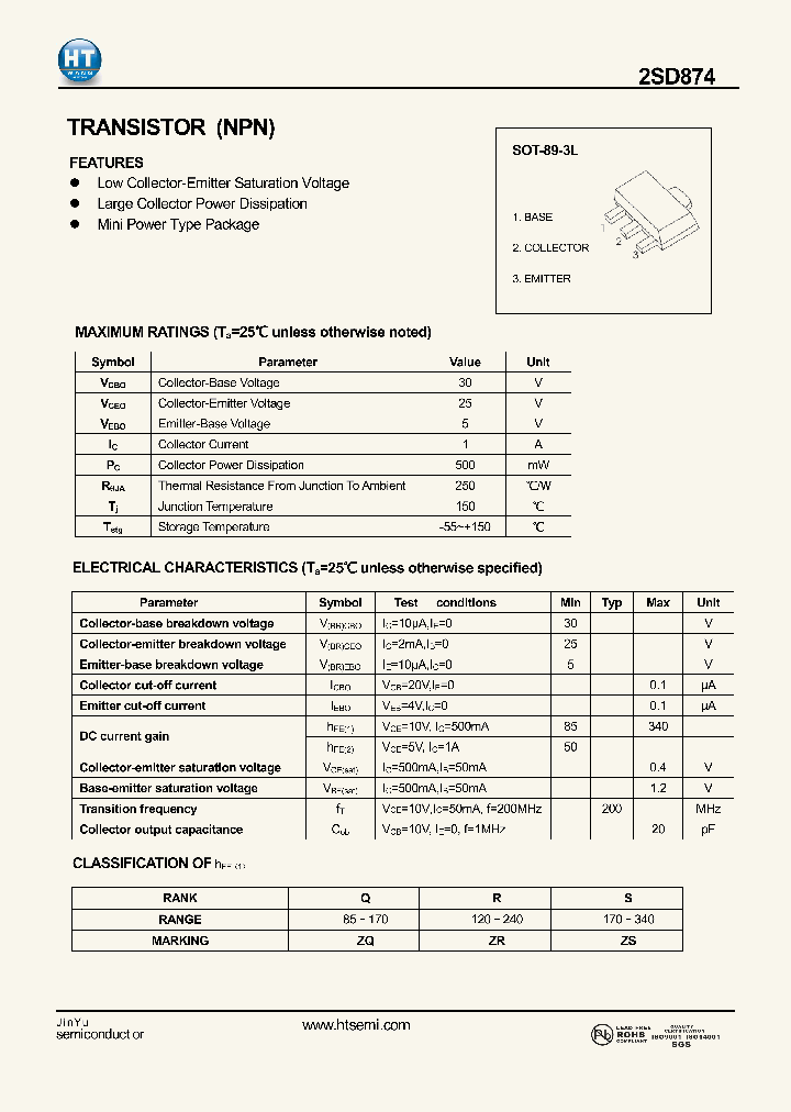 2SD874_3501651.PDF Datasheet