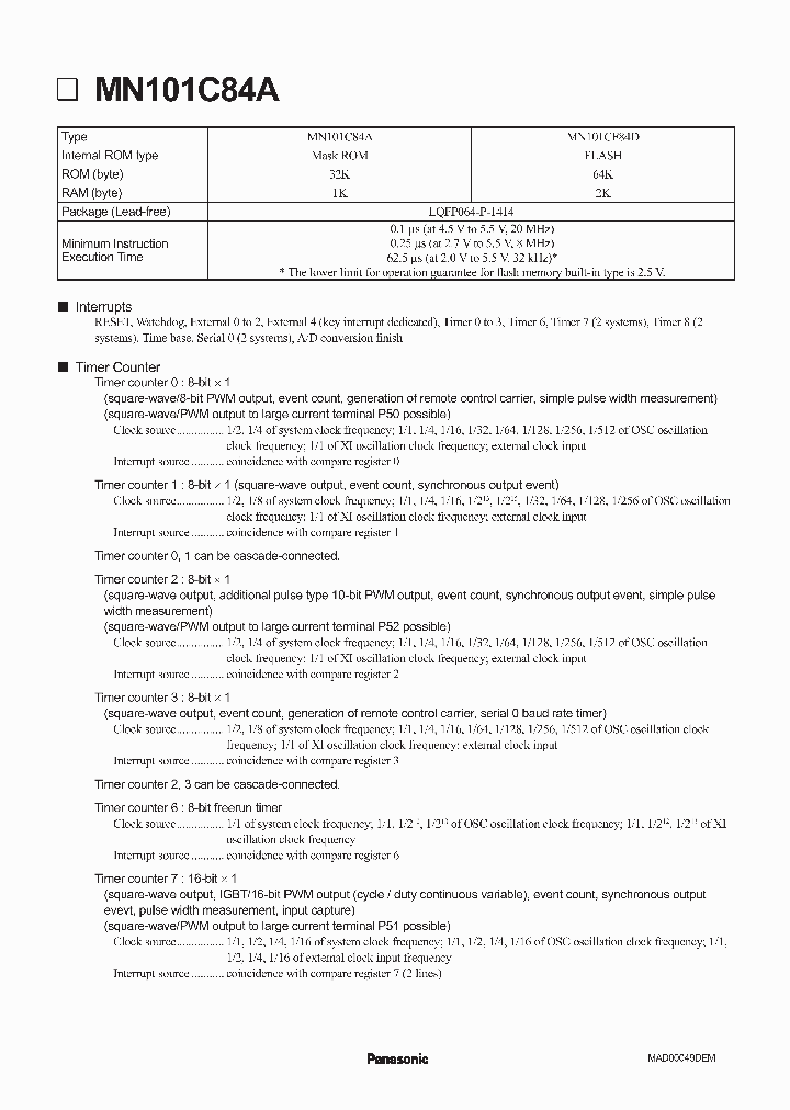 MN101C84A_3502814.PDF Datasheet