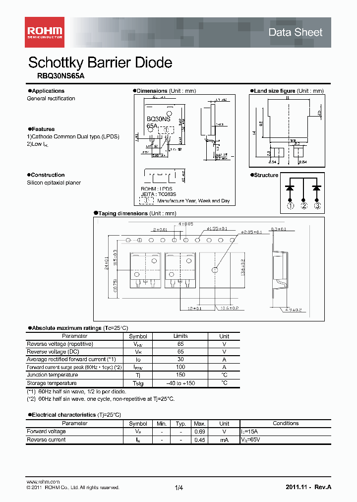 RBQ30NS65A_3503025.PDF Datasheet