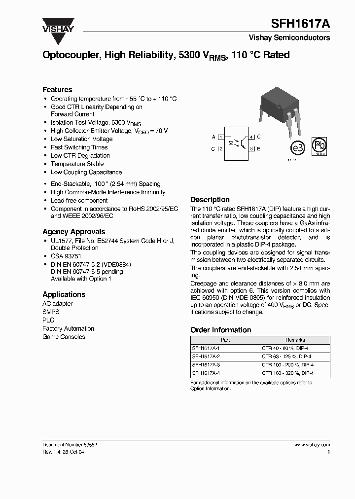 SFH1617A-3_3546447.PDF Datasheet