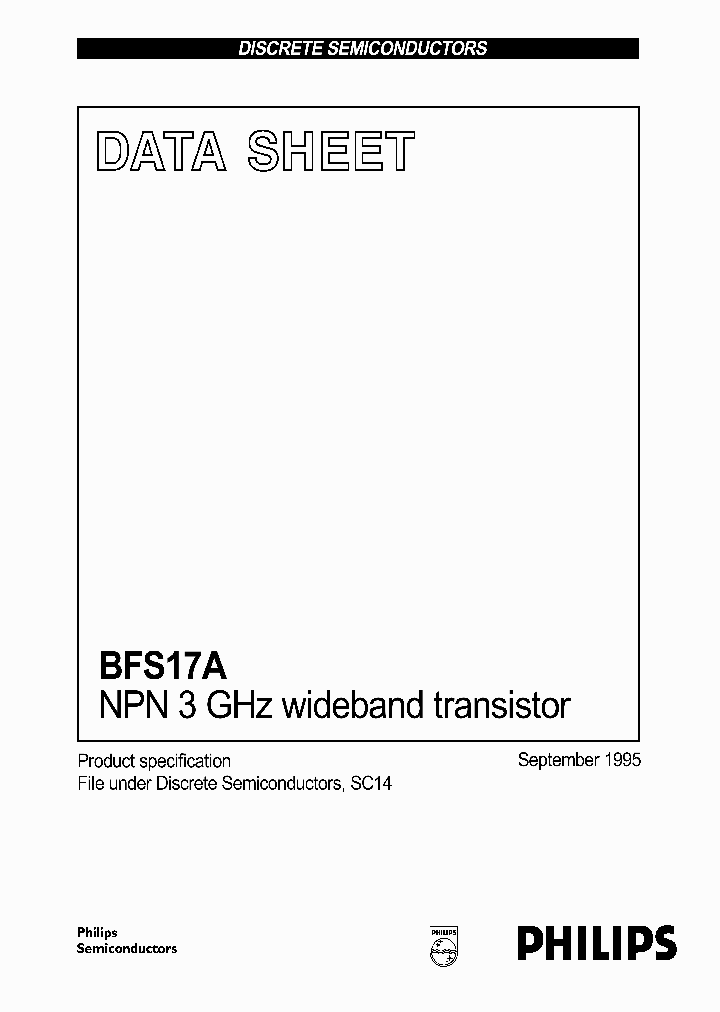 BFS17AT1_3548639.PDF Datasheet