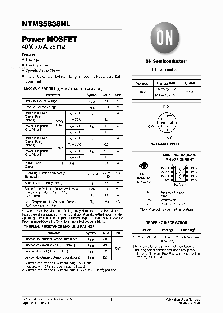 NTMS5838NL_3600430.PDF Datasheet